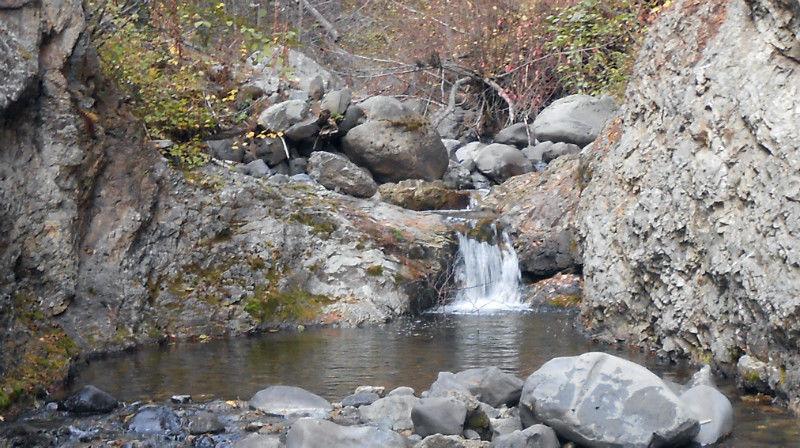 Placer claim on Blakeburn Creek in the Tulameen