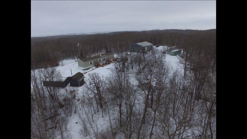 House on 40 acres in the turtle mountains Manitoba REDUCED