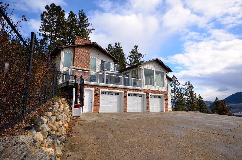 Very Unique & Private Home with Okanagan Lake View!