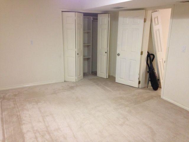 For Rent: 1,100 sq ft basement (quiet,clean and well maintained)