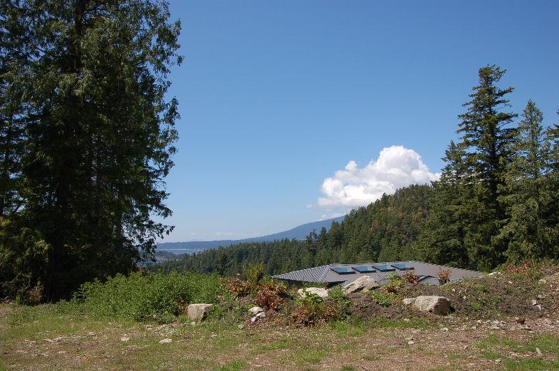 Building lot with a View, Lot 8 Evergreen on Bowen Island