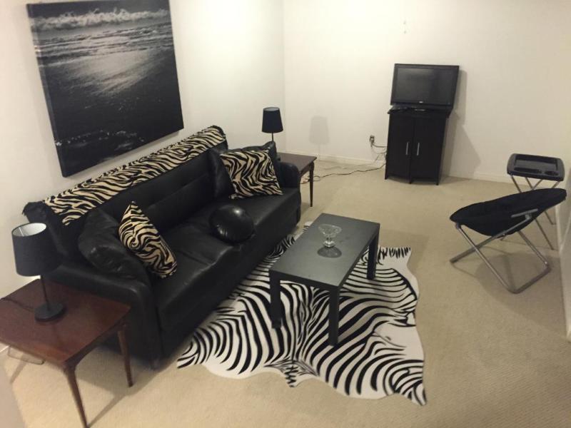 Beautiful clean furnished one bedroom basement apartment