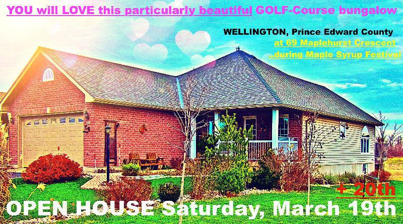 ADULT-LIFESTYLE OPEN HOUSE March 19 + 20 GolfCourse+ Beaches +++
