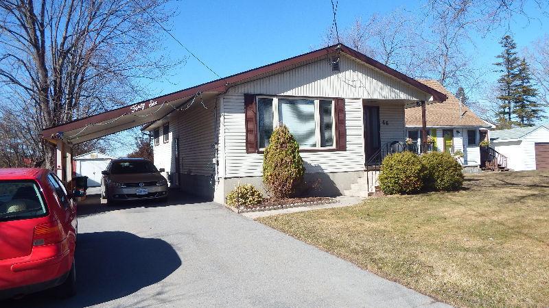 Bungalow with Apartment close to Quinte Mall