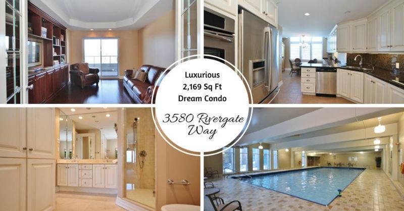 Gorgeous 2,169 Sq Ft Luxury Condo by the Rideau River