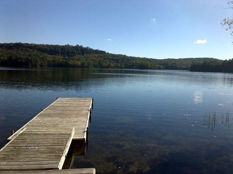 Cottage on pristine Island Lake