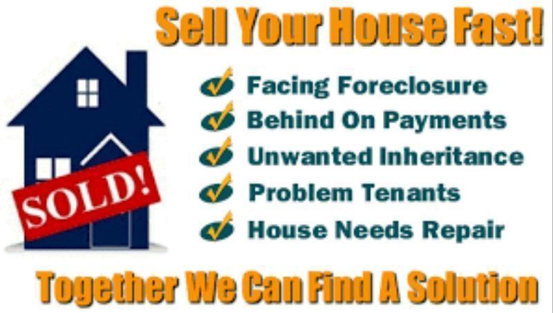 We buy your house FAST