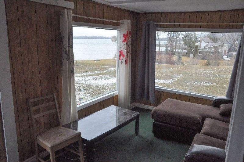 WATER FRONT 2 bedroom house in the Village of Wolfe Island