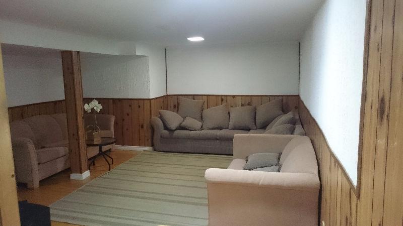 1 Bedroom Basement Apt in Richmond Hill from May 1st
