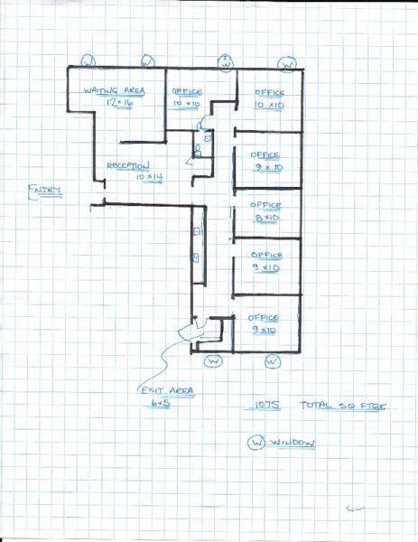 Second floor - downtown office space