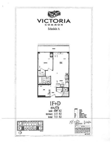 Brand New One Bedroom+Den Victoria Common - 1 Year Rental Guaran