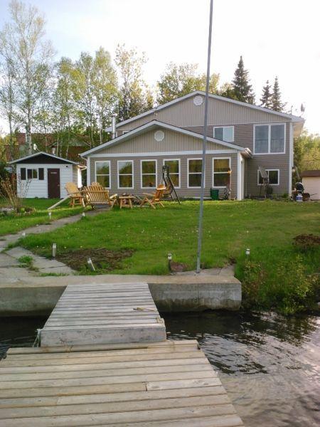RENOVATED WATERFRONT HOME IN HANMER FOR SALE