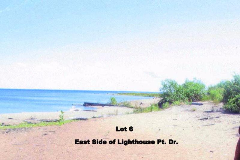 0.46 acre building lot 79' on lake Huron in Thessalon