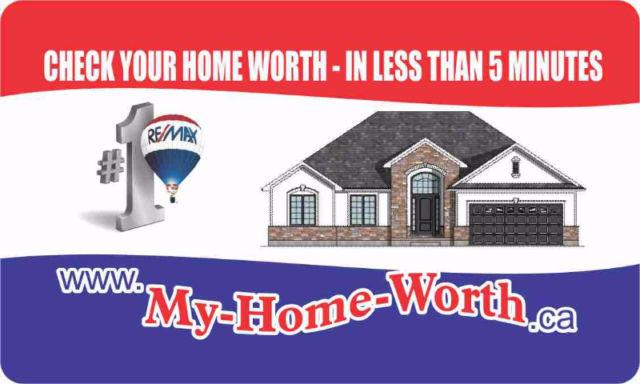 What is your Home Worth ? Check in 5Min Login to www.My-Home-W