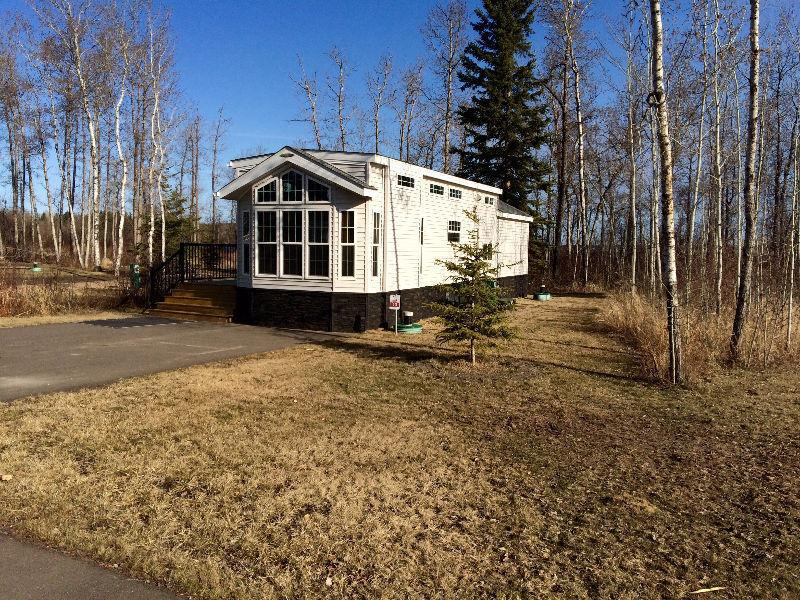 Deeded Lake lot with Park Model on Moose lake