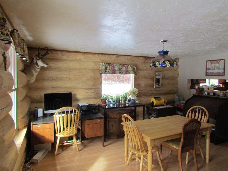 40 Acre Farm with Log Home For Sale by Owner