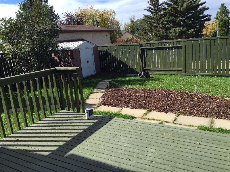 Millwoods family home available on or before May 15