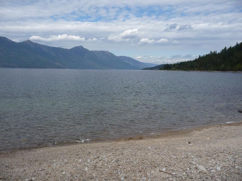 Prime Lake Front Resort Lot for Sale Kootenay Lake RV's Welcome