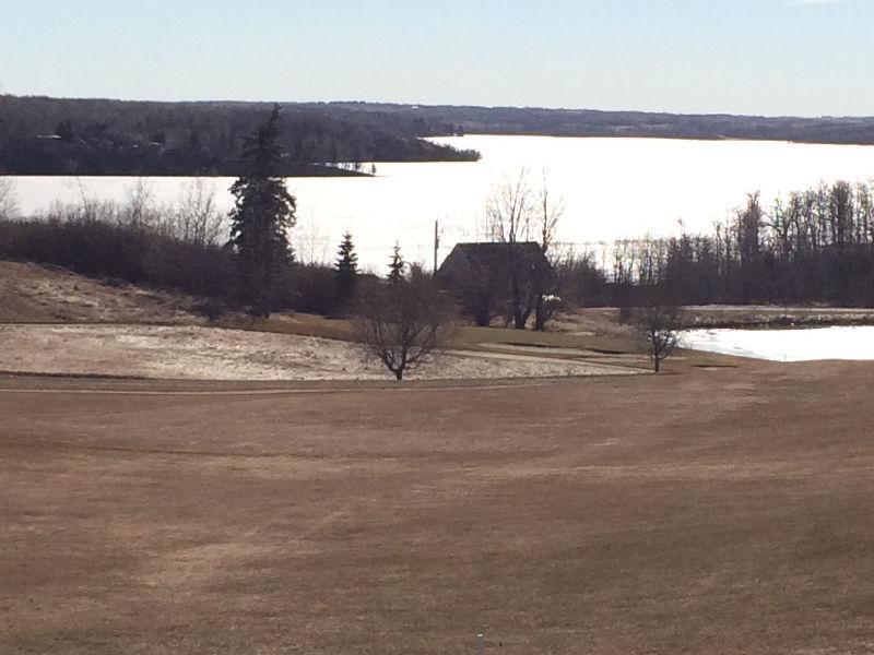 Pine Lake unobstructed lake and golf course view building lot