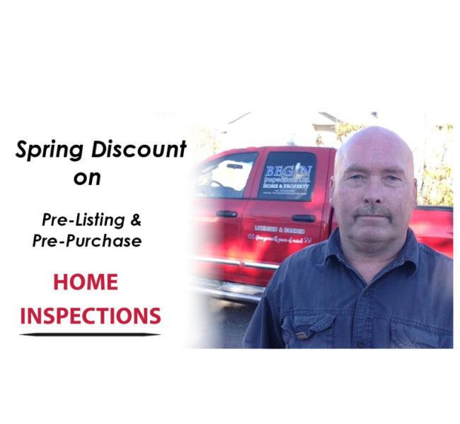 Home Inspections Spring Discount