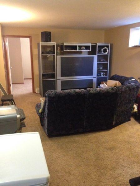 Room and partial basement for rent