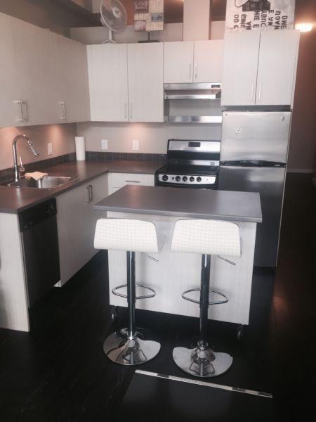 Ultra modern one bed in great location downtown available Today