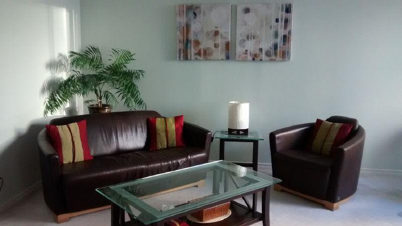 Fully Furnished two bedroom on Robson avail Jul 1st