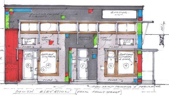 1140sq ft new commercial office/retail Front Street  BC