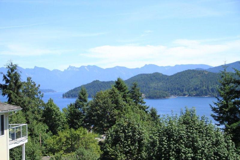 Panoramic Ocean View Lot Within Walking Distance to Gibsons