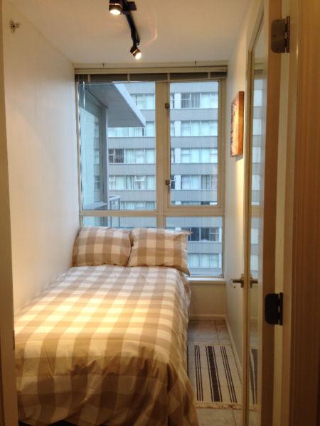 Furnished downtown condo ++ maid service included
