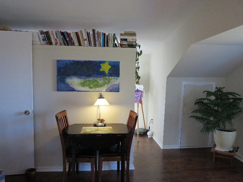LARGE bright cheery one bedroom apartment WOLFVILLE