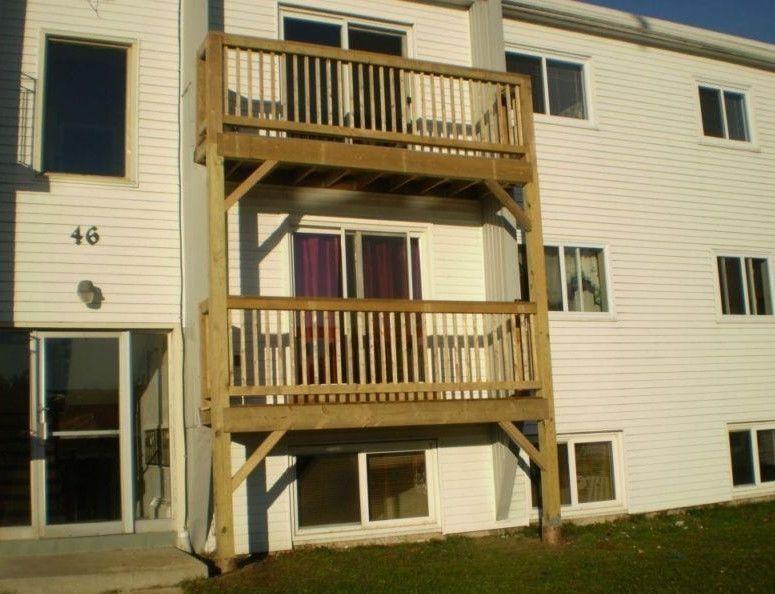 2-Bedroom UPPER WEST, $710 Heated, Private Deck with View