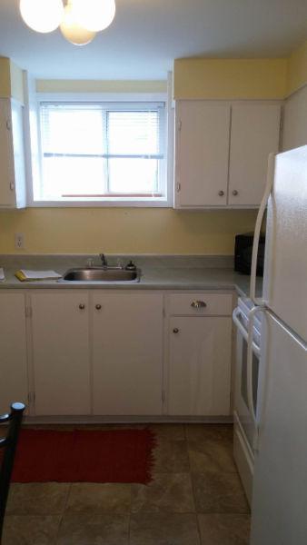 Clean, bright apartment for rent, 3 minutes walk from MUN