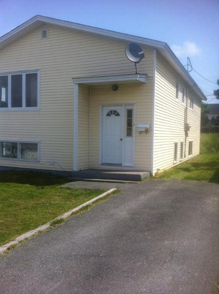 3 Bdrm upstairs apartment near MUN, Health Science & Avalon Mall