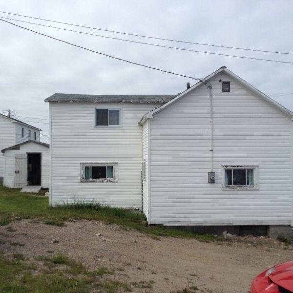 House for sell on picturesque Fogo Island