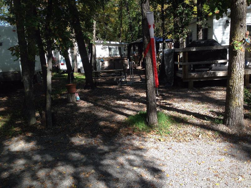 Trailer/Cabana for Sale at Netley Resort