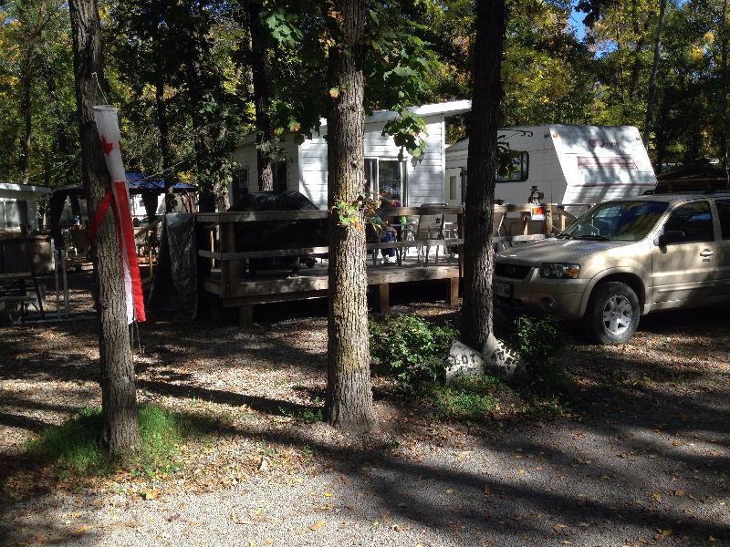 Trailer/Cabana for Sale at Netley Resort