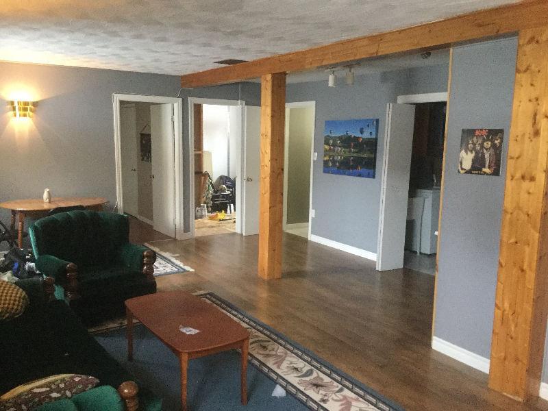 Basement with bedroom for rent in the Goulds