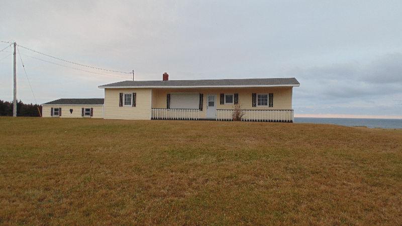 Picture perfect 3 bedroom ranch (1 level) with ocean views!