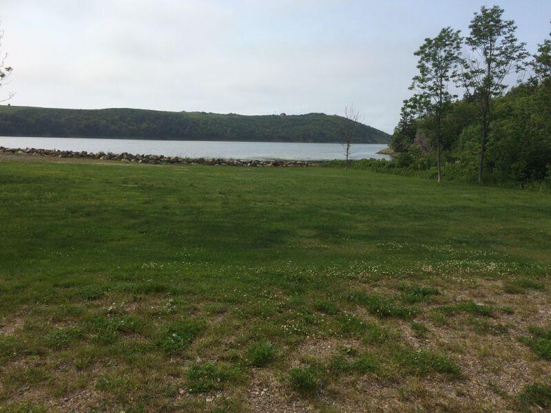 Waterfront property - cleared, landscaped, & ready to build!
