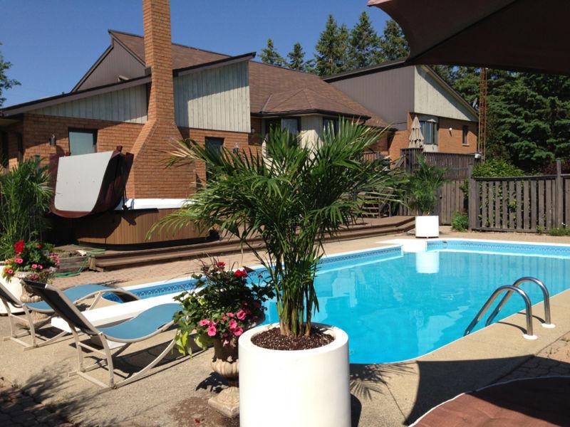 1km from UofG-Live in style in a $1,5ML home with SPA & Golf