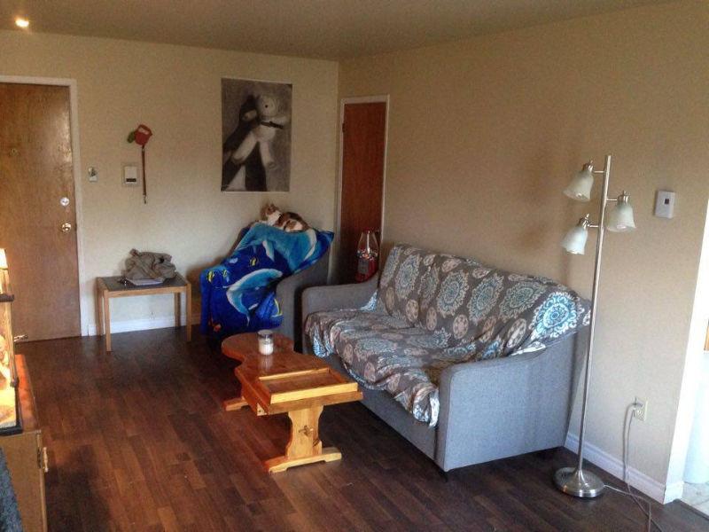 Wanted: One bedroom in two bedroom apartment available