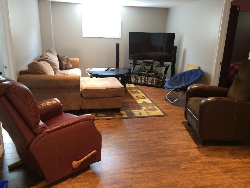 Newly Renovated Shared Basement for Rent- $600/Month Inclusive