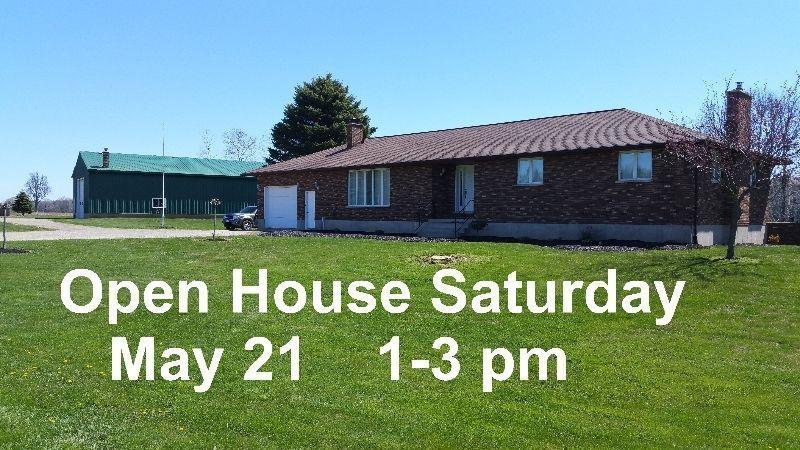 Sat May 21, Open House 1-3pm 1.6 Acres! Huge Workshop Ravine Lot