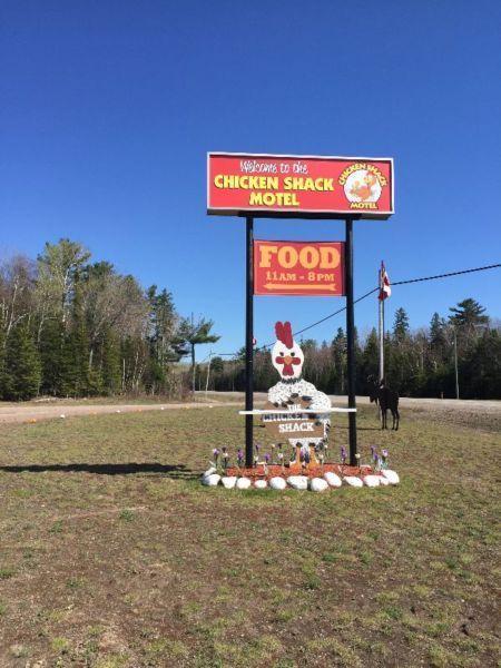 Business Opportunity! Chicken Shack Motel for Sale!