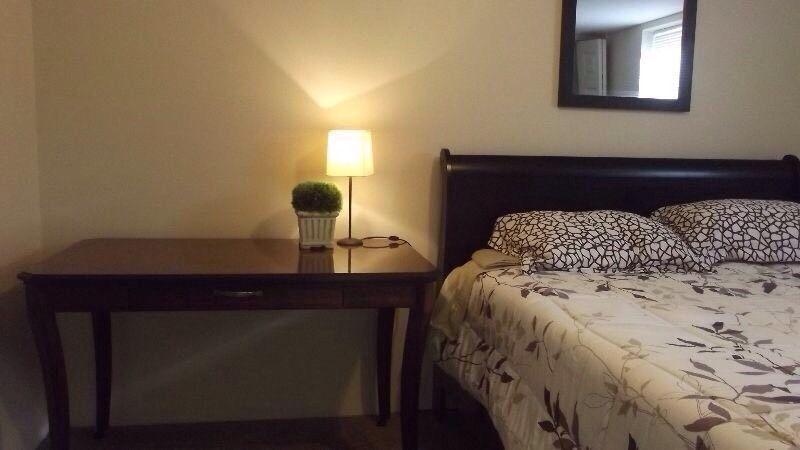 Avail. NOW Large, Clean, Furnished, All Incl BEDROOM