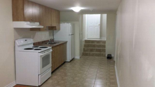 2 bedroom basement apt with separate entrance....from 1st june