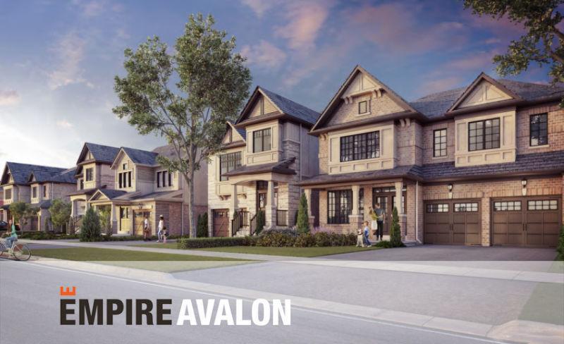 New Detached Homes From $364,990 - Avalon in Caledonia