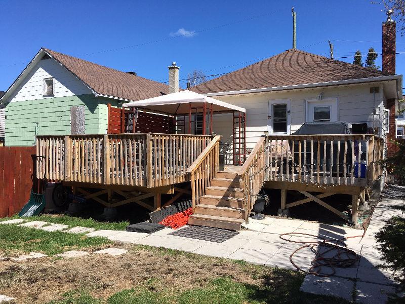 Beautiful, Cozy home in South Porcupine with new Deck