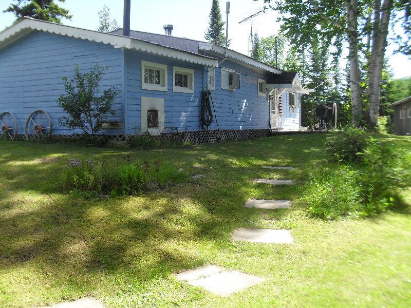 Island Cottage/2 waterfront properties total 13 acres